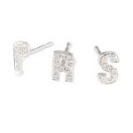 Kajal Naina Diamond Earring Letters