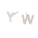 Kajal Naina Diamond Earring Letters