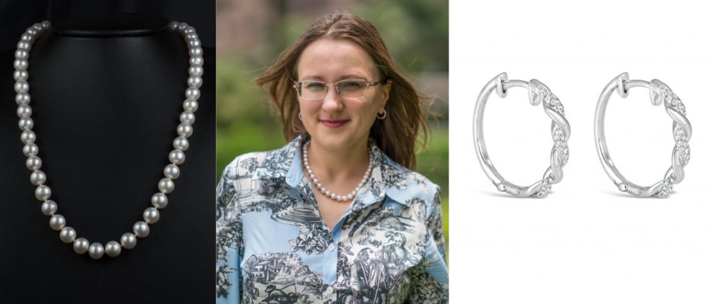 Nadia with KN Product