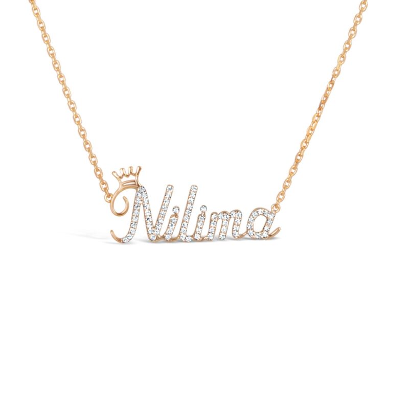 Bespoke Diamond Name Necklace