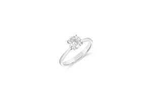 Classic Four Prong Solitaire Engagement Ring