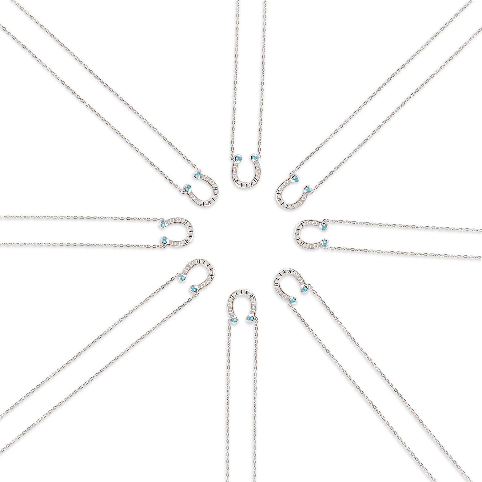 Faith Horseshoe Necklace