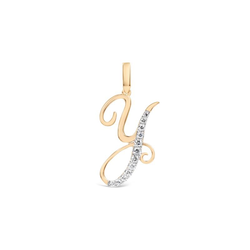Cursive Letter Pendant
