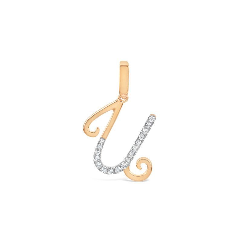 Cursive Letter Pendant