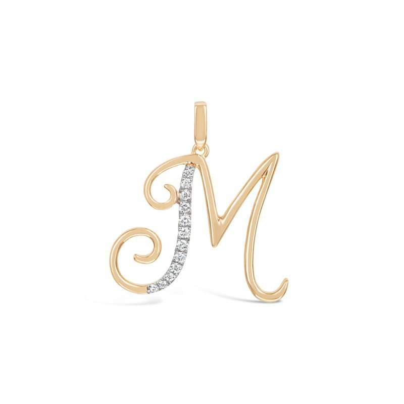 Cursive Letter Pendant