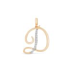 Cursive Letter Pendant