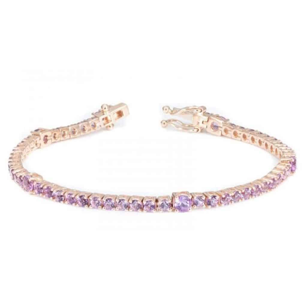 Amethyst Tennis Bracelet / February