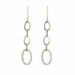 Chain of Love Long Earrings
