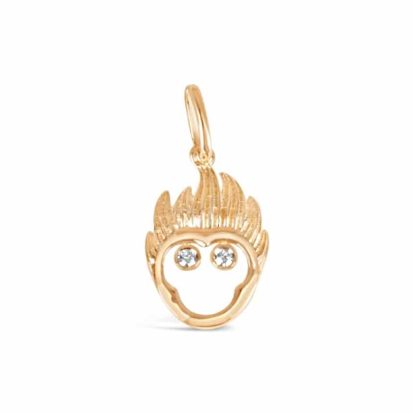 Lunar  Zodiac Pendant - Monkey