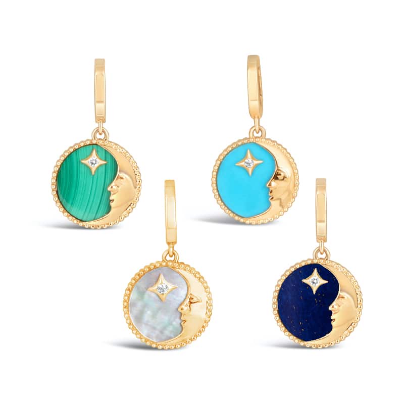 Moon Star Charm / Pendant