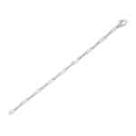 Diamond Paper Clip Bracelet