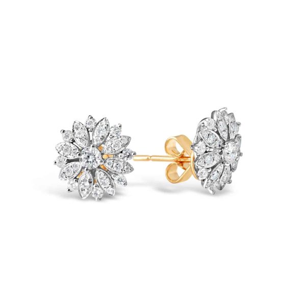 Pushpa Diamond  Earrings