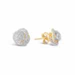 Swirl Diamond Earrings