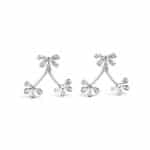 Three Flower Earrings