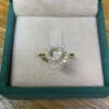 Luminous Diamond Heart Ring