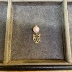 Lunar Zodiac Pearl Pendant - Tiger