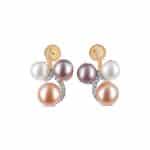 Zoya Pearl and Diamond Earrings