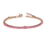 Ruby Tennis Bracelet/ July