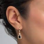 Noir Diamond Earrings / Short