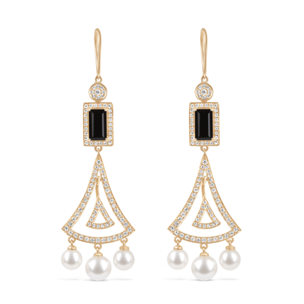 Noir Diamond Earrings