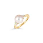 Anne Pearl & Diamond Ring