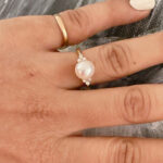 Anne Pearl & Diamond Ring