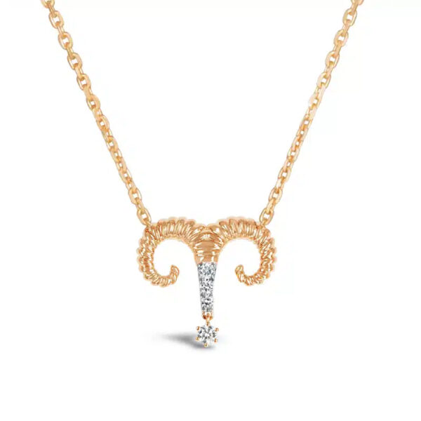 Aries Zodiac Necklace