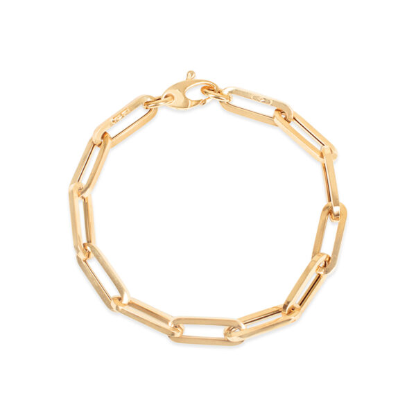Big Paperclip Chain Link Bracelet