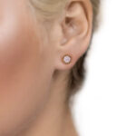 Bling Circle Earrings