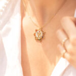 Bliss - Aum Lotus Necklace