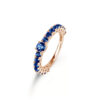 Blue Sapphire Pop Ring