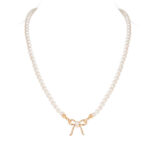 Blushing Bow Center Necklace