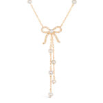 Blushing Bow Flow Necklace