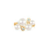 Bubbles Pearl & Diamond Ring