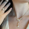 Bubbles Pearl & Diamond Ring