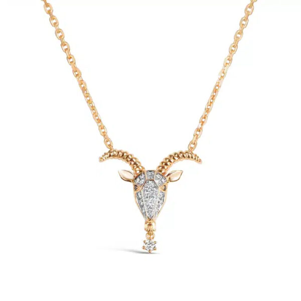 Capricorn Zodiac Necklace