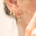 Cascade Diamond Earrings (Long)