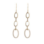 Chain of Love Long Earrings