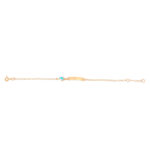 Dolphin Name Plate Bracelet (Children)