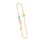 Dolphin Name Plate Bracelet (Children)