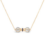 Dols Blue Sapphire Vajra Necklace