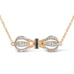 Dols Blue Sapphire Vajra Necklace
