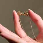 Dols Vajra Necklace / Emerald and Diamond