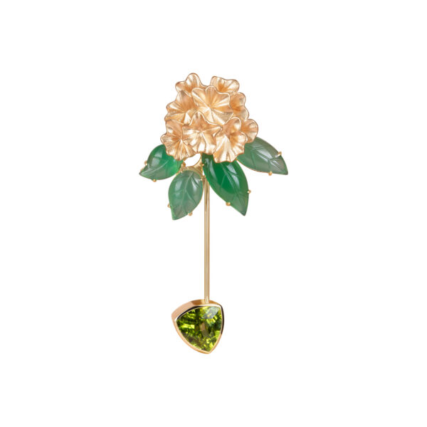Enchanting Laligurans Brooch (Gold/Green)
