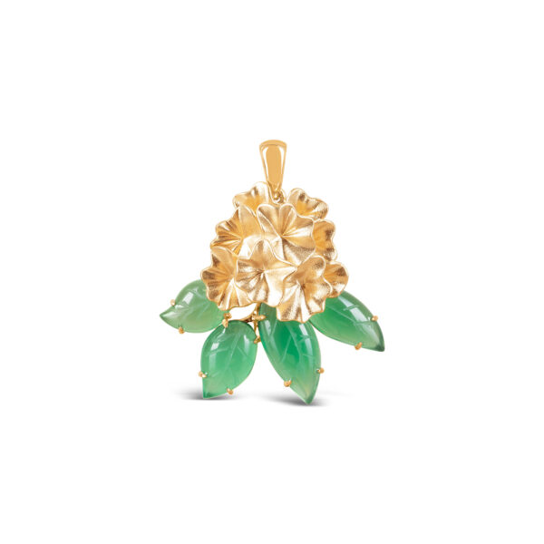 Enchanting Laligurans Pendant (Gold/Green)