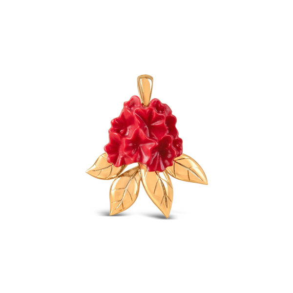 Enchanting Laligurans Pendant (Red/Gold)