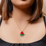 Enchanting Laligurans Pendant (Red/Green)