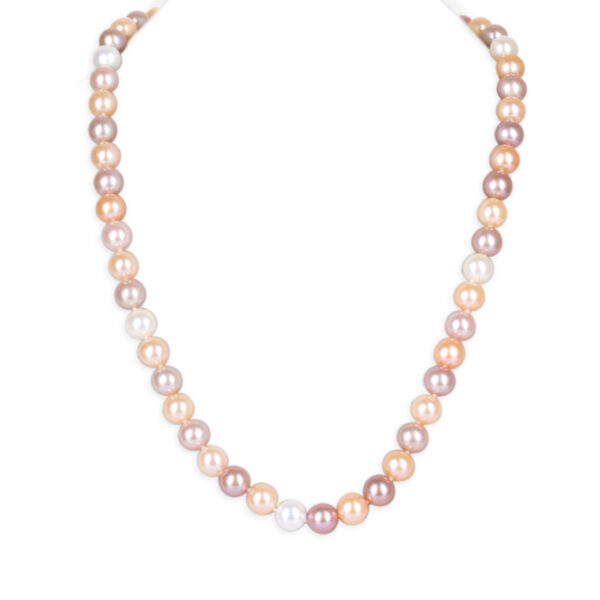 Jackie Multi Colour Pearl Necklace