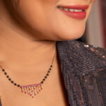 Jharana Ruby & Diamond Mangalsutra