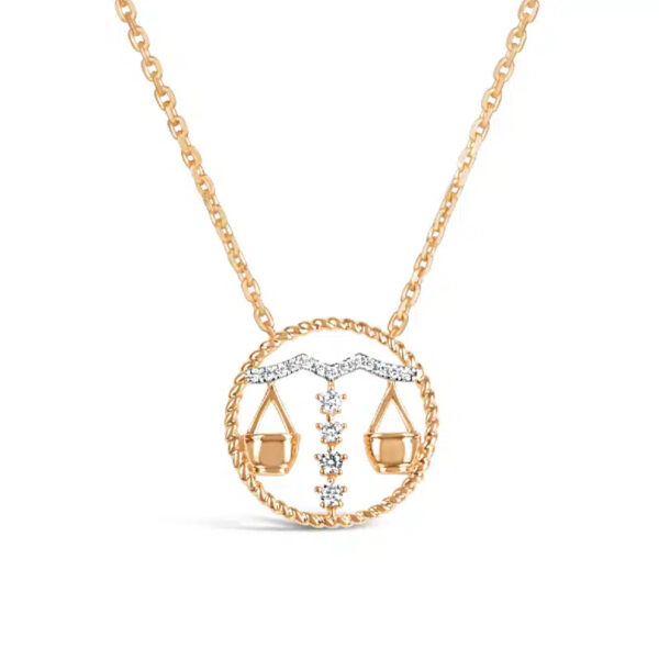 Libra Zodiac Necklace